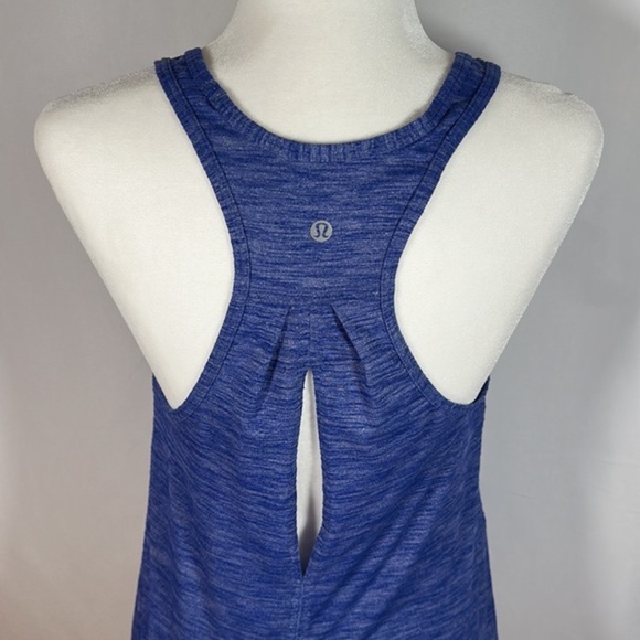 Lululemon Heathered Hero Blue Salute the Sun Tank Top - Picture 7 of 7